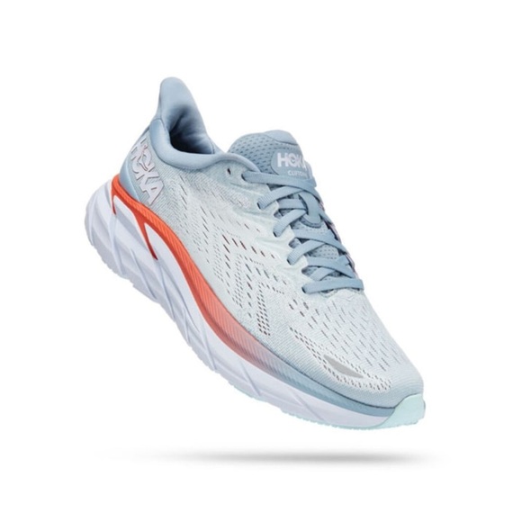 Hoka Clifton 8 in Blue Fog / Plein Air Running Sneakers Women’s Size 8.5 - Picture 1 of 9
